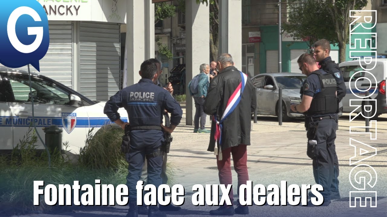 Reportage - Fontaine: 10 jours pour faire fuir les dealers - video