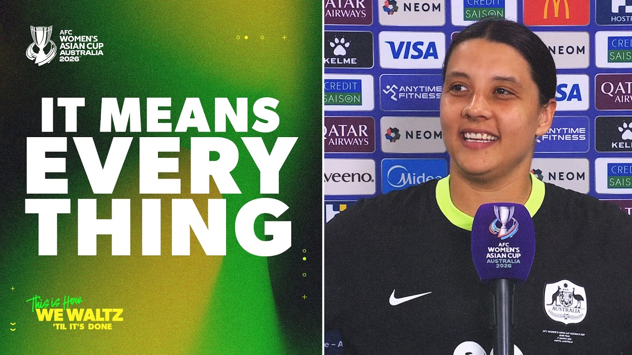 Kerr Sends Matildas Into The Final | Match-Winning Reaction