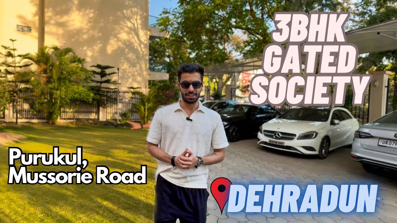 Park Facing 3BHK for Sale at Purukul, Mussorie Road | Dehradun | Gated Society | Houses in Hill