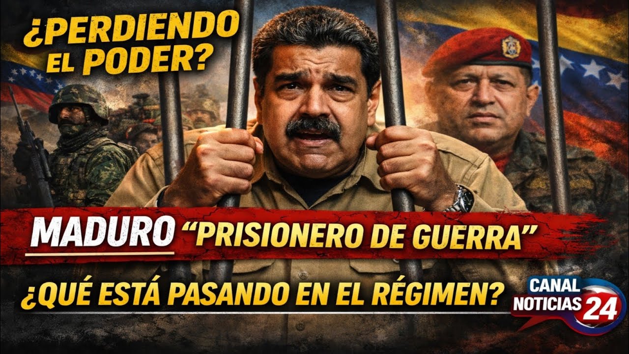 Maduro se declara “prisionero de guerra”: ¿Por qué está perdiendo protagonismo en el régimen Venezla