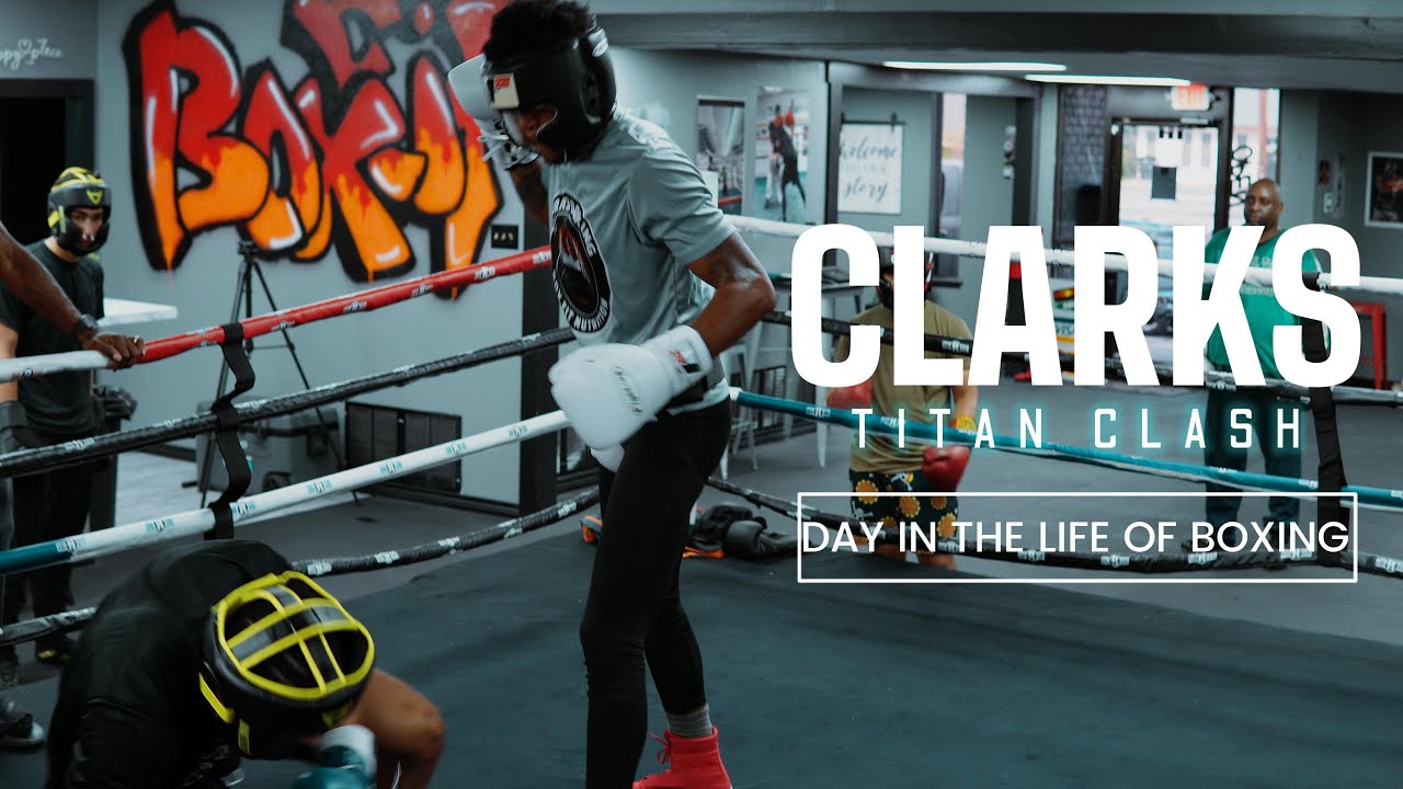 Clarks Boxing SPAR DAY with Titans | Intense Rounds & Big Energy!