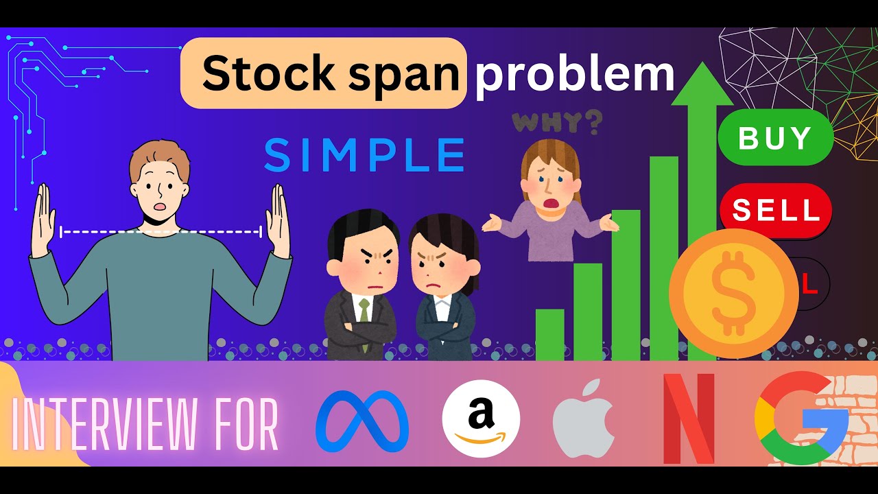 Stock span problem. POTD gfg. 2 approaches