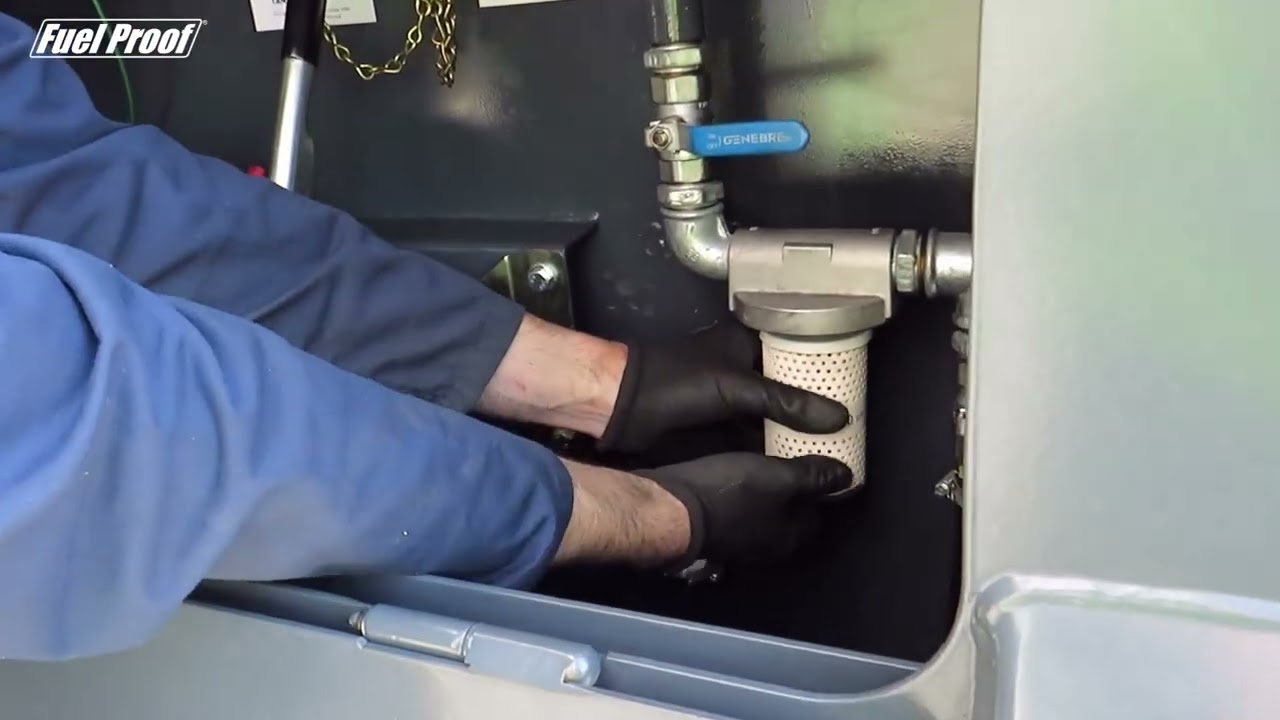 How to Change A Bunded Fuel Tank Bowl Filter