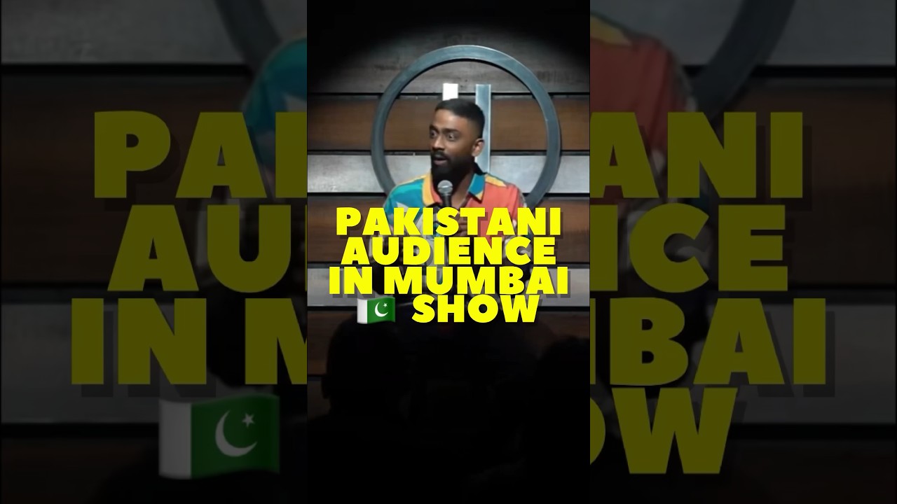 Pakistani Audience in Mumbai show | Pranit More | #standup #shorts #indvspak #rjpranit