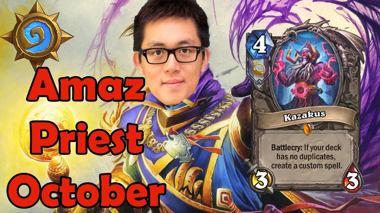 [Amaz Arena] Priest Master With First Pick Kazakus (Frozen Throne, No ads)