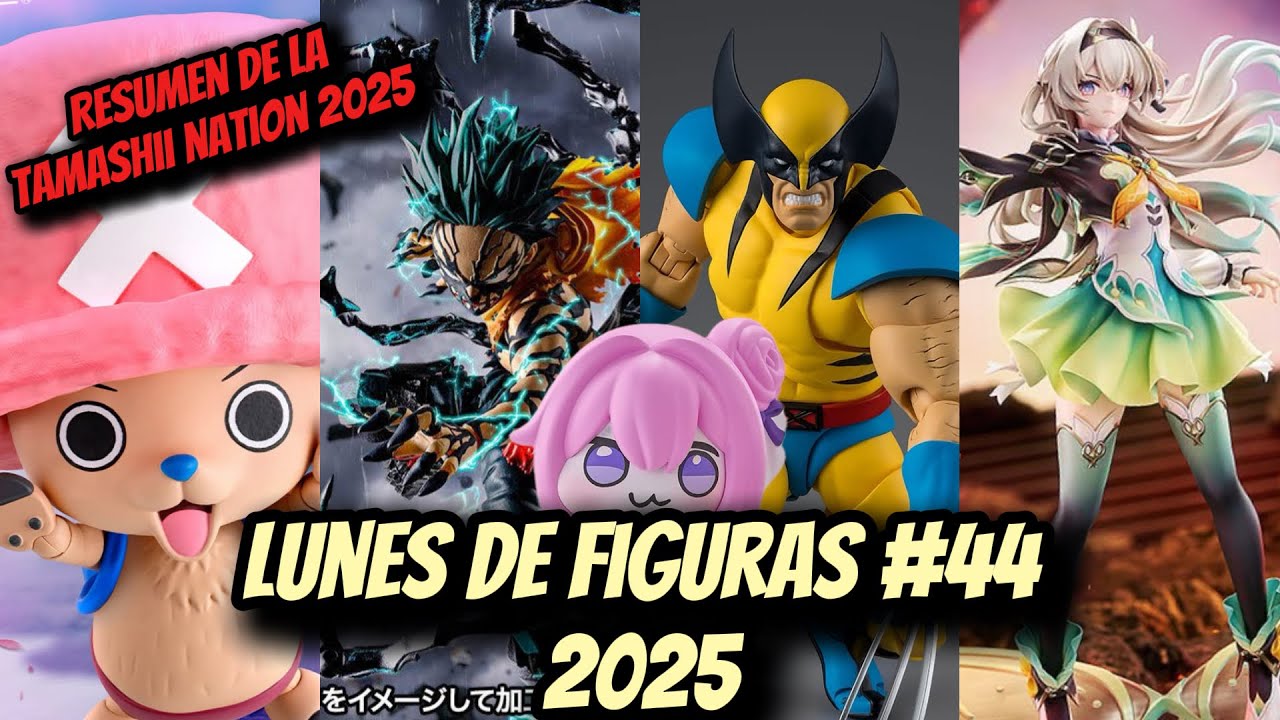 RESUMEN DE LA TAMASHII NATION 2025 DEKU, WOLVERINE, KAIBA, CROCODILE Y ¿DORO? - Lunes de Figuras #44