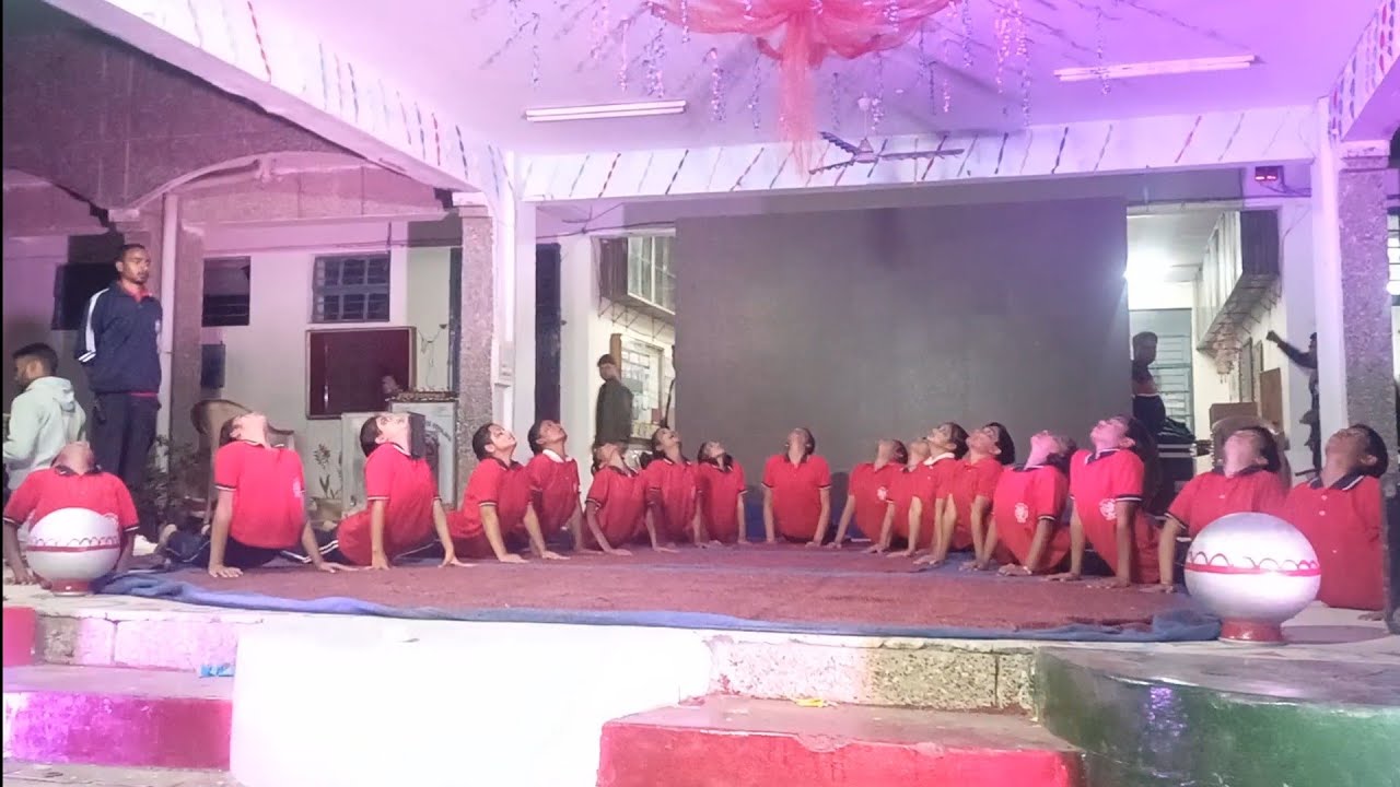 Yoga Demonstration at JNV GARHWA
