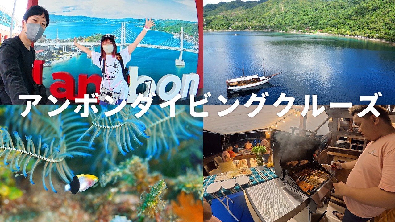 【インドネシア】アンボン ダイビングクルーズ Ambon Diving Cruise