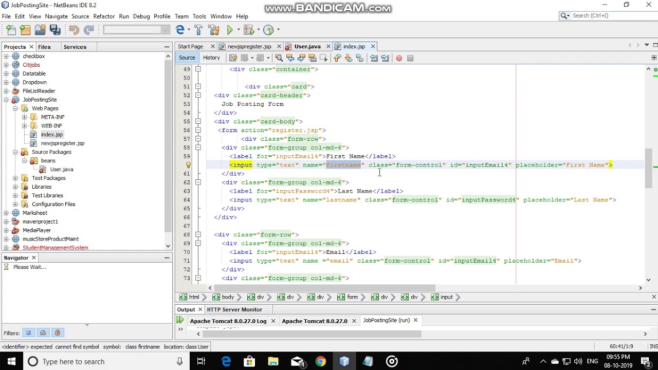 Job Posting Site in Java -- Part 2 || Dynamite Technology