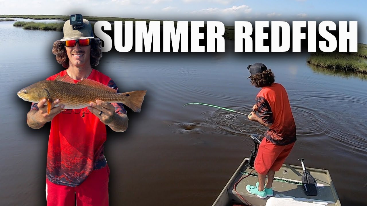 Point Aux Chenes: Sight Fishing for REDFISH