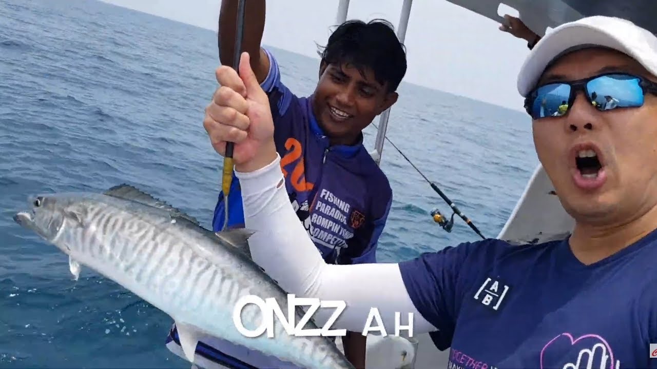 Rompin Tenggiri Frenzy Spanish Mackerel! Ep 107 ONZZ Fishing Species Hunt Malaysia