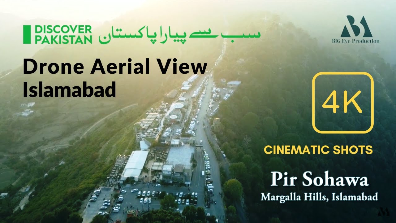 4K Islamabad Drone View | Aerial view of Islamabad | اسلام آباد کا فضائی منظر