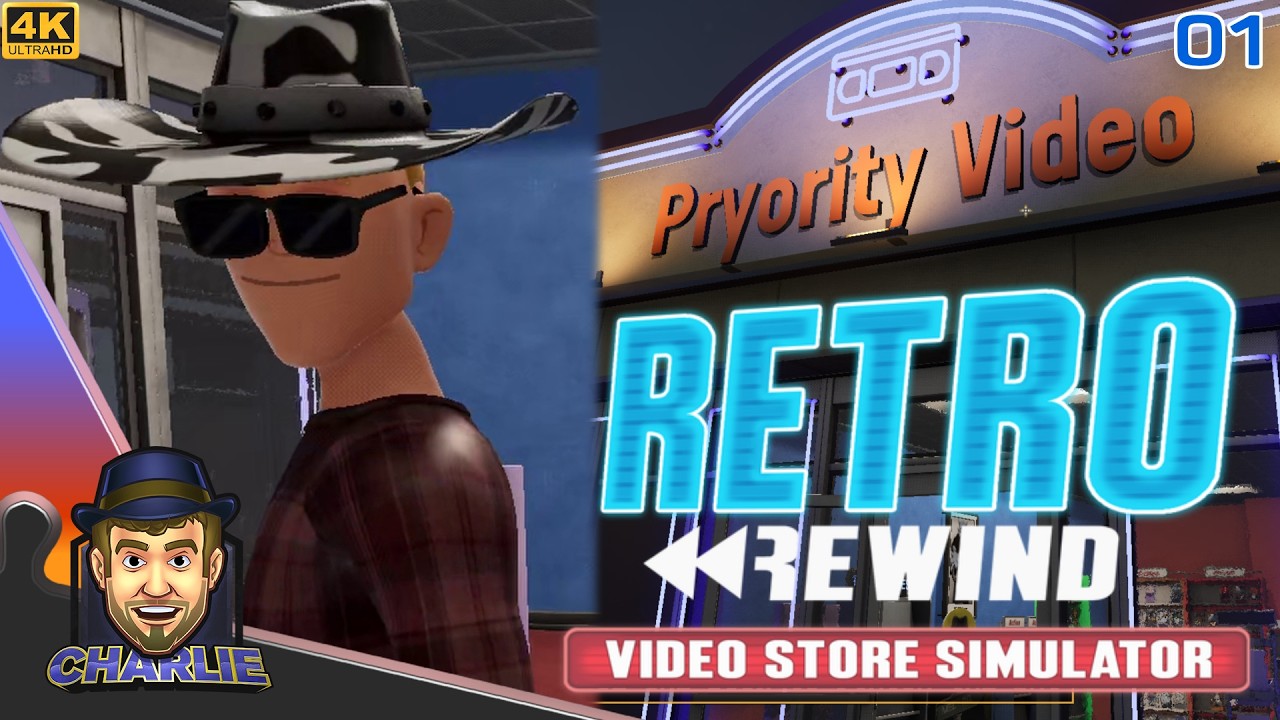 I&rsquo;m Opening My Own Video Store! - Retro Rewind Gameplay - 01