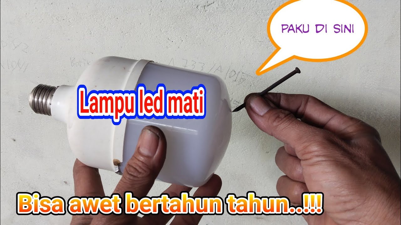 ПЕРВЫЙ НА YOUTUBE || РЕМОНТ СВЕТОДИОДНЫХ ЛАМП, ЧТОБЫ ОНИ служили ГОДАМИ