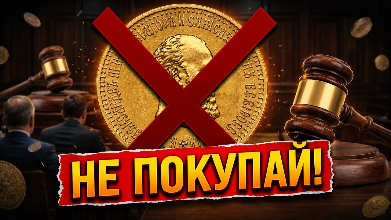 Никогда не покупай это! Разбор аукциона Numisbalt 57