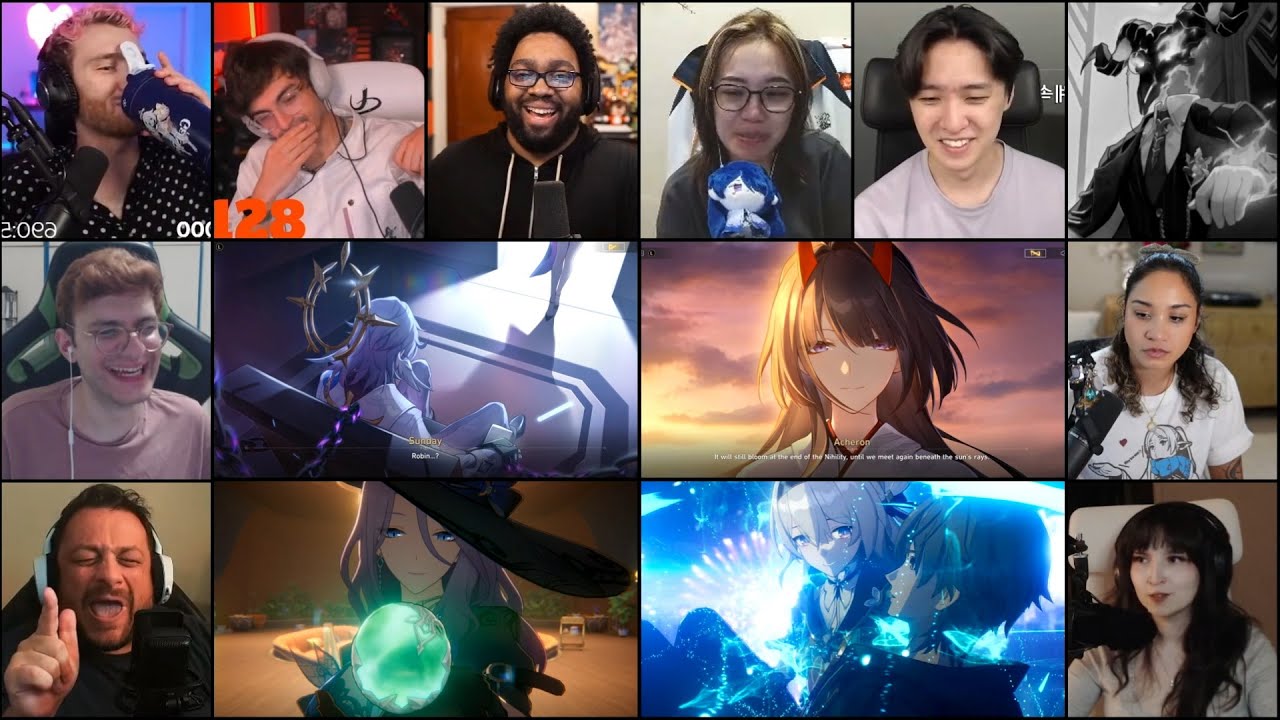 Сюжетная сцена сюжетного задания Penacony 2.3 | Honkai: Star Rail Reaction Mashup