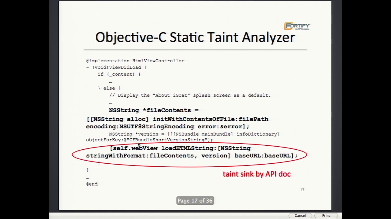 2014 LLVM Developers’ Meeting: “Source Code Analysis for Security through LLVM ”