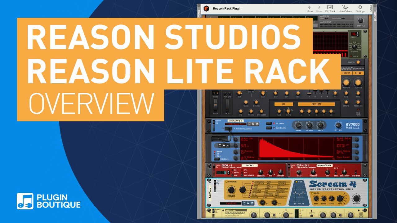 FREE Reason Lite Rack Plugin | Tutorial #1 | Basic Introduction & What's Inside