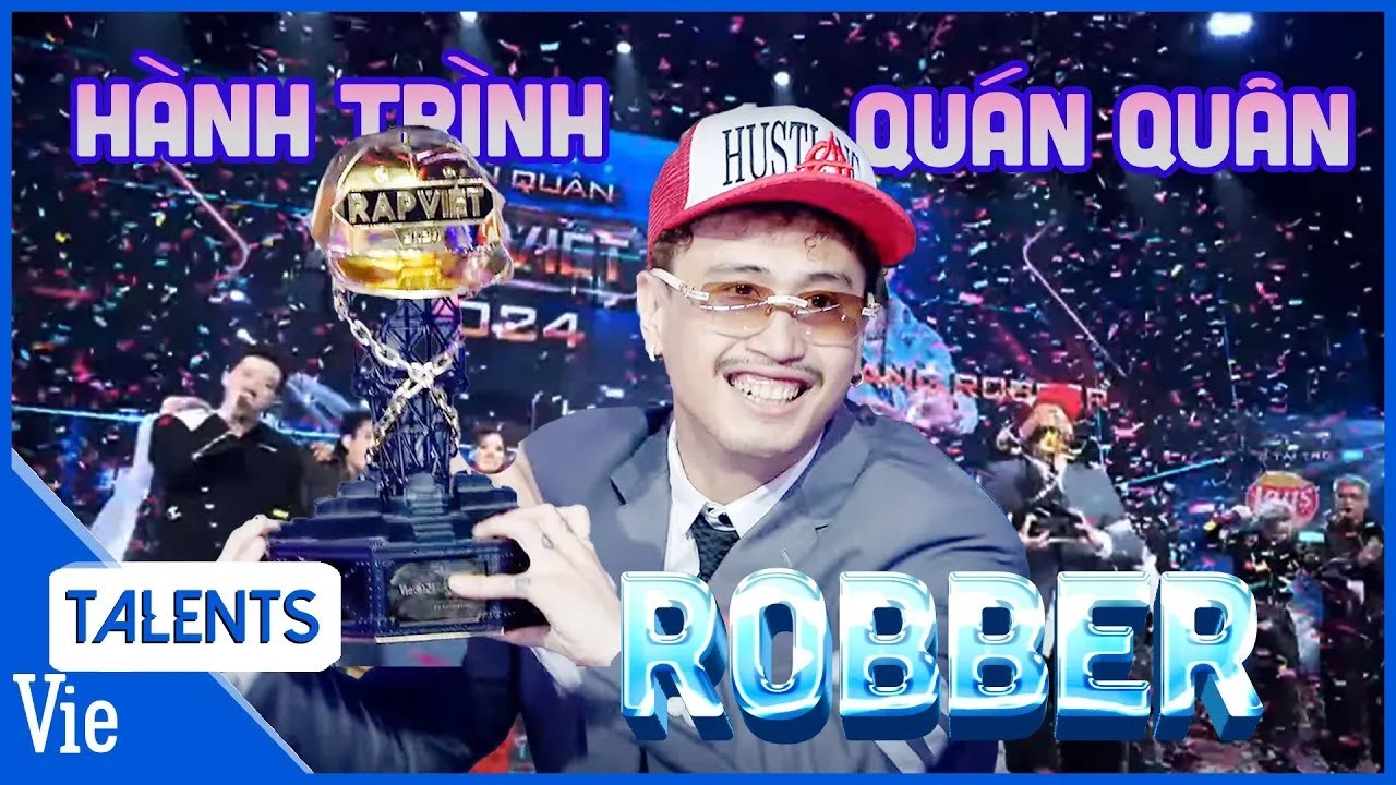 H&agrave;nh tr&igrave;nh qu&aacute;n qu&acirc;n của Robber - thuyền trưởng đầy t&agrave;i năng tại Rap Việt 2024