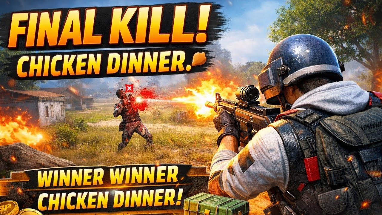 Final Kill for the Chicken Dinner! 🏆 | Intense BGMI Match