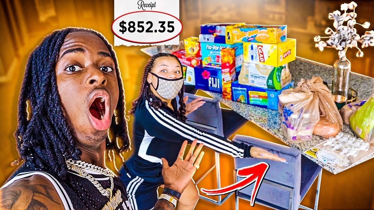 CRAZY GROCERY SHOPPING CHRONICLES WITH NYYEAR AND JALYN!!! *Quarantine Edition*