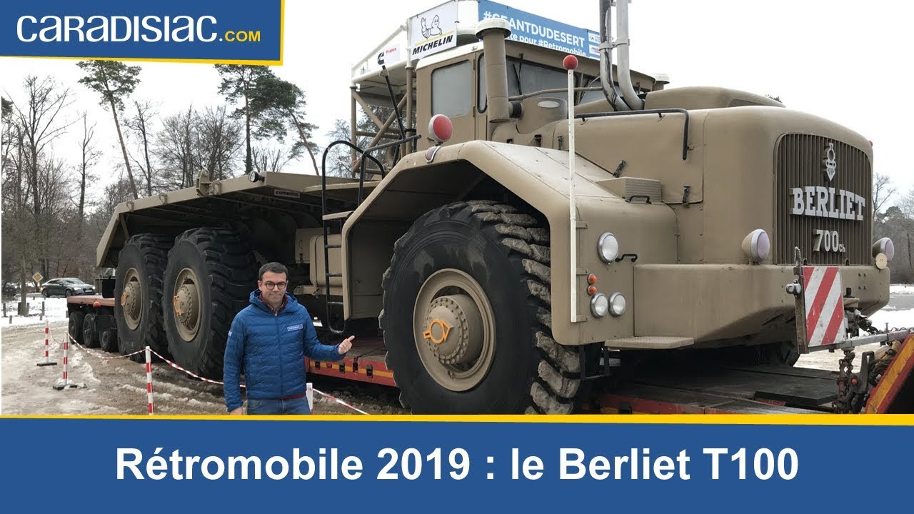 Rétromobile 2019: focus sur le Berliet T100