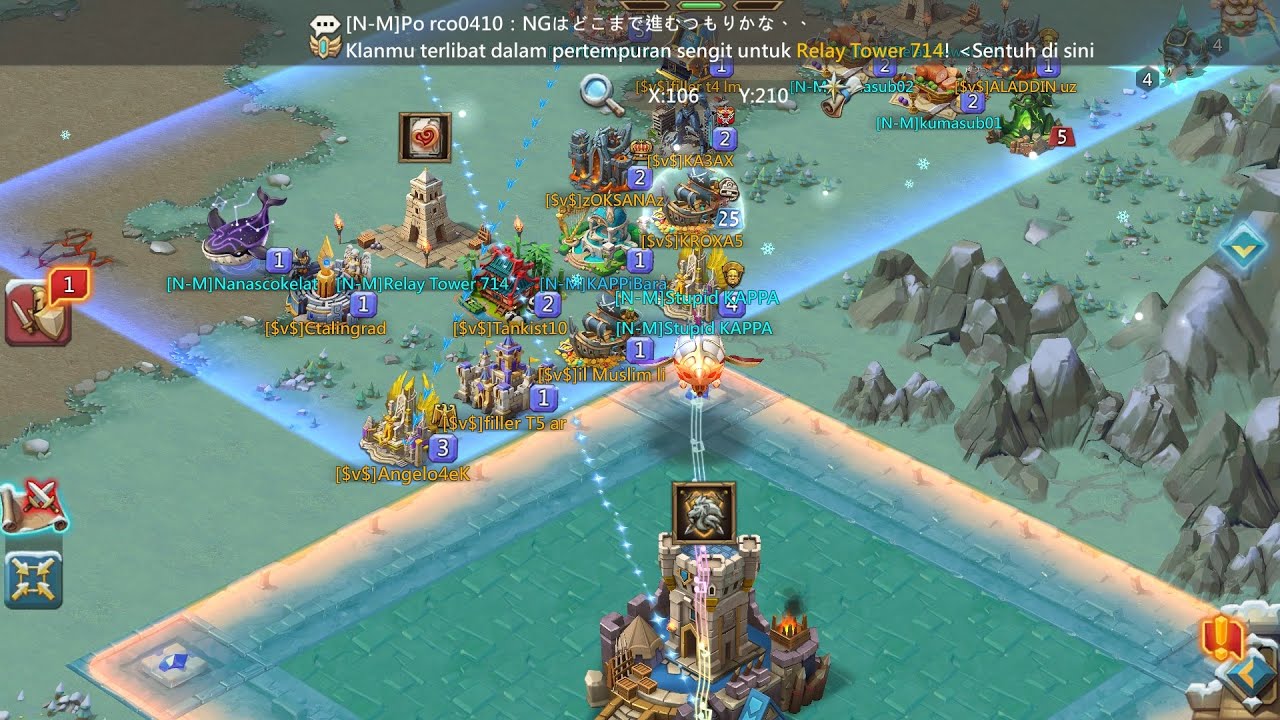 Lords Mobile Live - GUILD EXPEDITION MEMBARA🔥| N-M guild #lordsmobile