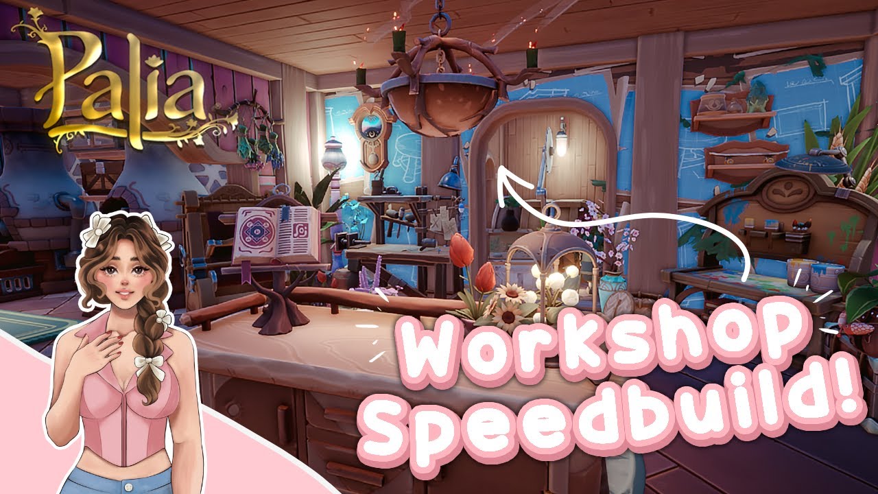 A VERY cozy Workshop Speedbuild ♡ Palia Open Beta