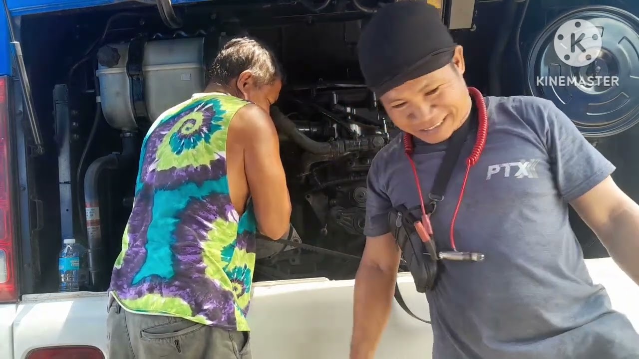 Hyundai univers bus air condition defective how to troubleshout
