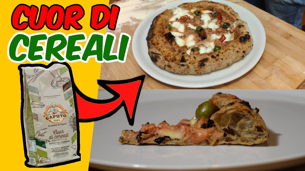 Pizza napoletana con Caputo cuor di cereali