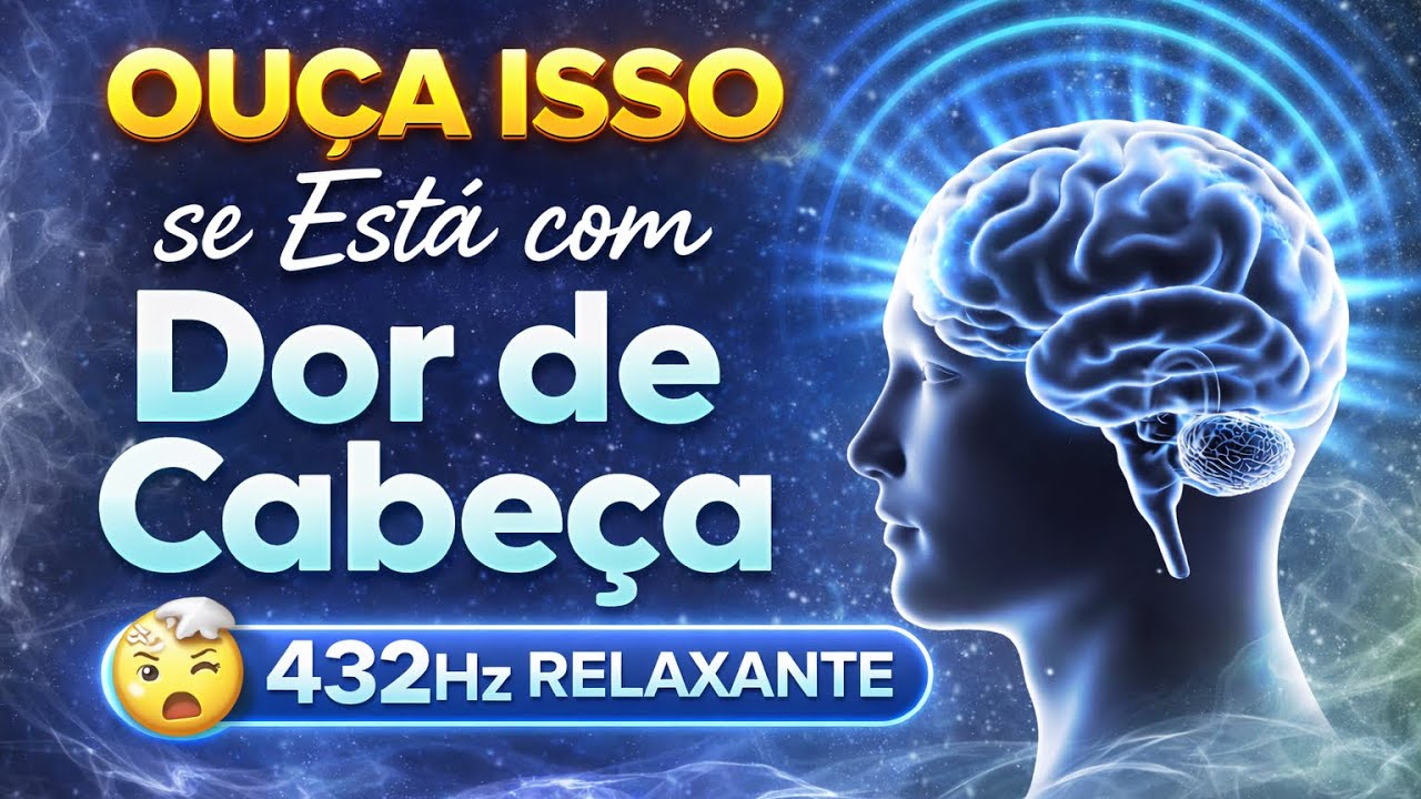 OUÇA ISSO se Está com Dor de Cabeça 🤯 432Hz Relaxante
