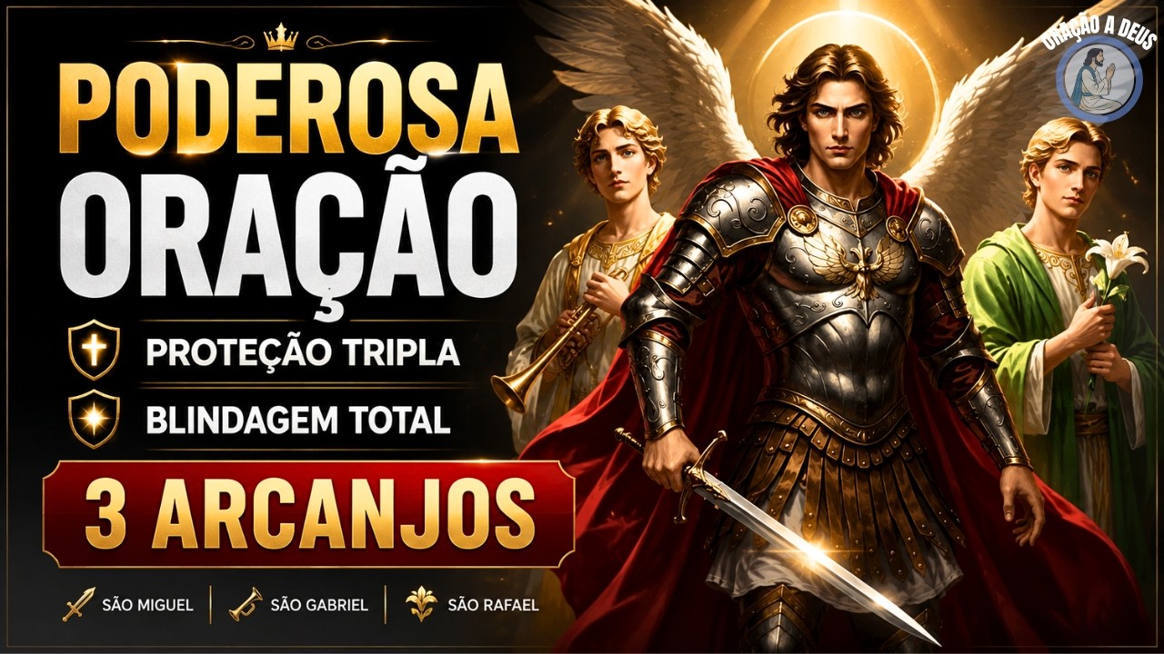 São Miguel, São Rafael e São Gabriel: Selaram Minha Casa com Fogo e Luz do Céu!