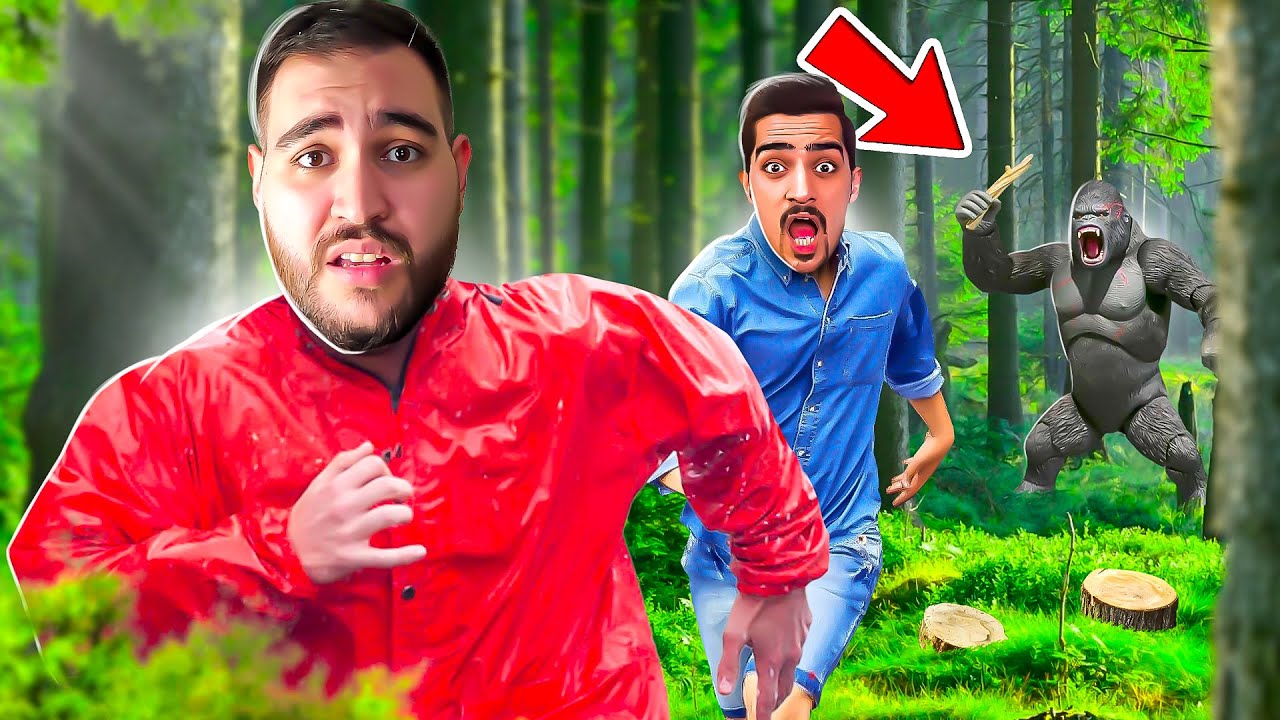 #1 باید زنده بمونیم! اینجا چیکار میکنیم!😱چالش زنده موندن وسط جنگل