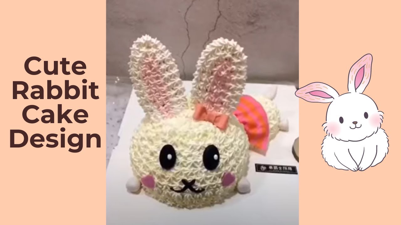 Cute Rabbit Cake Design | Easter Bunny Cake | How To Make an EASTER BUNNY CAKE !