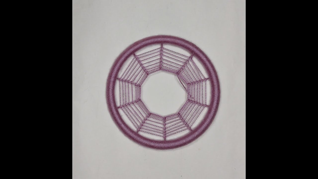 Paso a paso punto Tela de araña atrapasueños