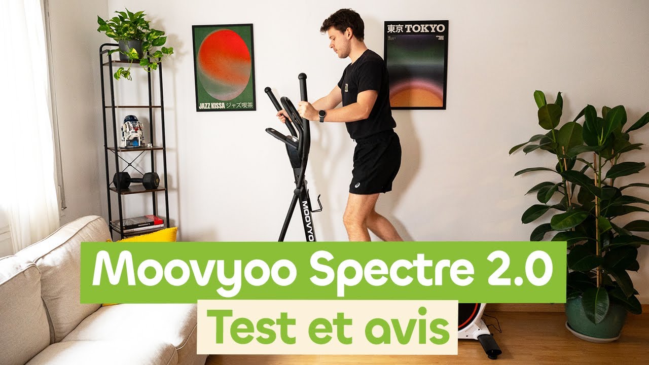 V&eacute;lo elliptique Moovyoo Spectre 2.0 : Test et Avis