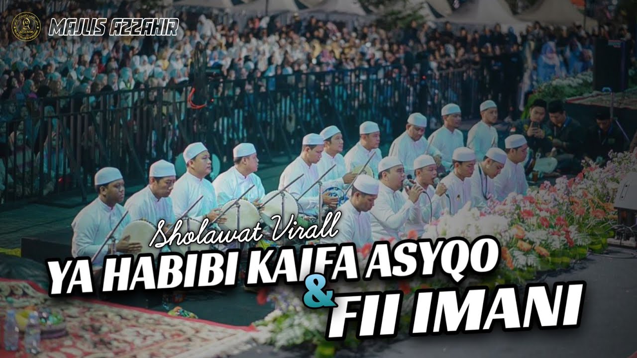 🔵 VIRALL‼️ SHOLAWAT YA HABIBI X FII IMANI |  UST AFI & UST TAKIM GAYENG | MAJLIS AZZAHIR PEKALONGAN