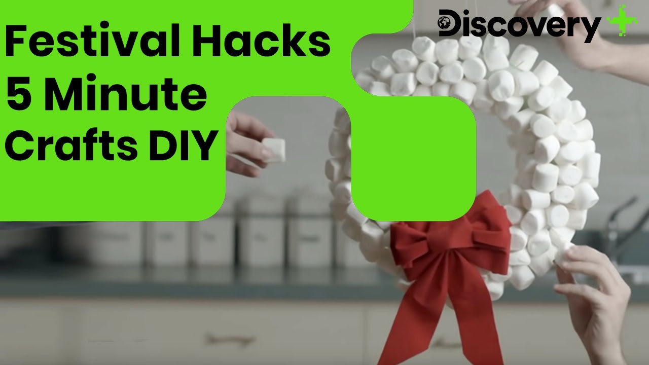 Do It Yourself Festival Crafts | DIY 5 Minute Christmas Crafts | Discovery Plus India
