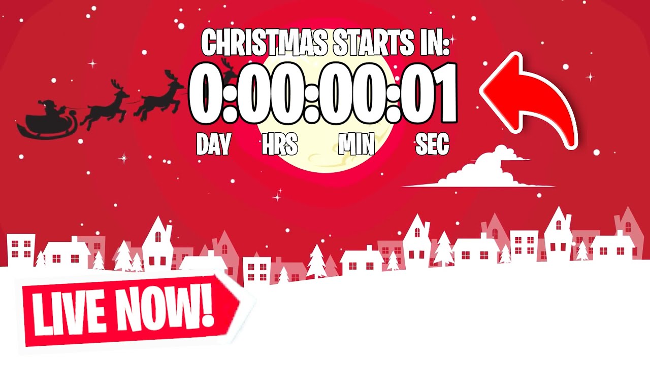 CHRISTMAS🎅COUNTDOWN LIVE🔴 24/7 & How Long Till Christmas 2026!?