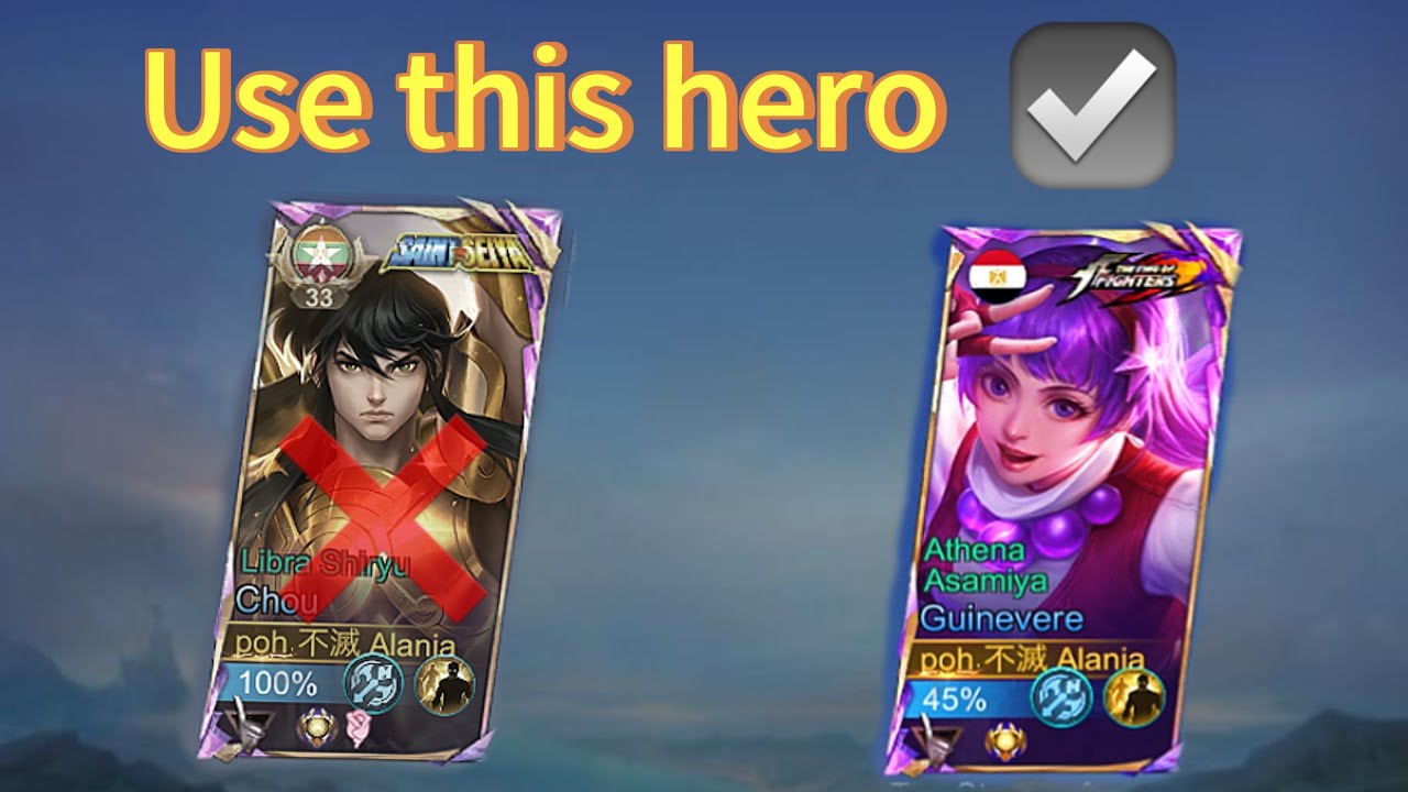 NO MORE CHOU! WIN EVERY GAME