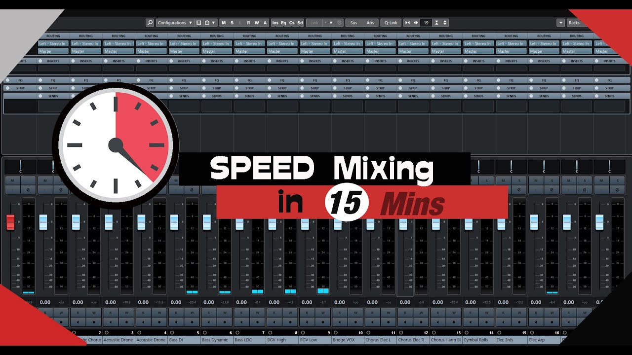 Speed Mixing in 15 minutes