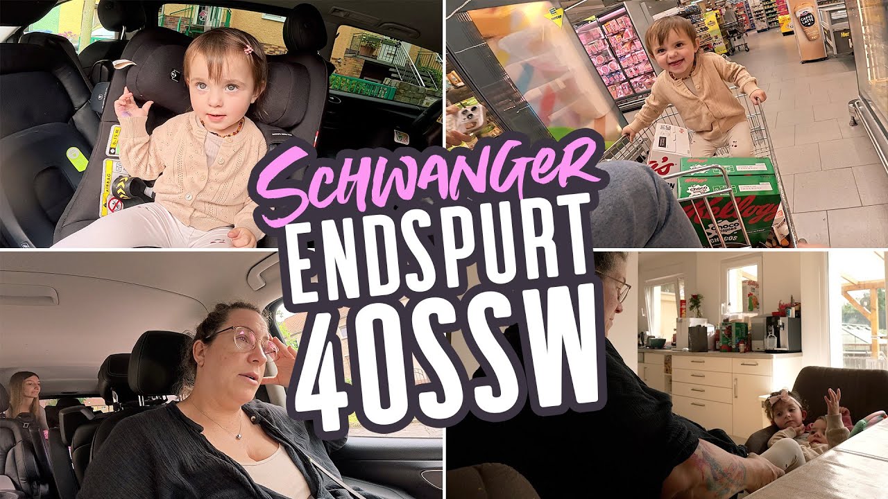 40. SSW, Familienchaos & keine Nerven mehr 😩 | Schwangerschafts-Endspurt mit 5 Kids & Vlog-Stress