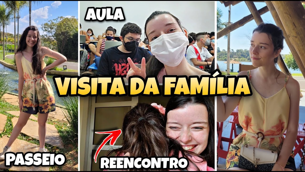 PRIMEIRA VISITA DA FAMÍLIA DESDE QUE ME MUDEI PARA ESTUDAR  NA UNIVERSIDADE l Morando sozinha!!!