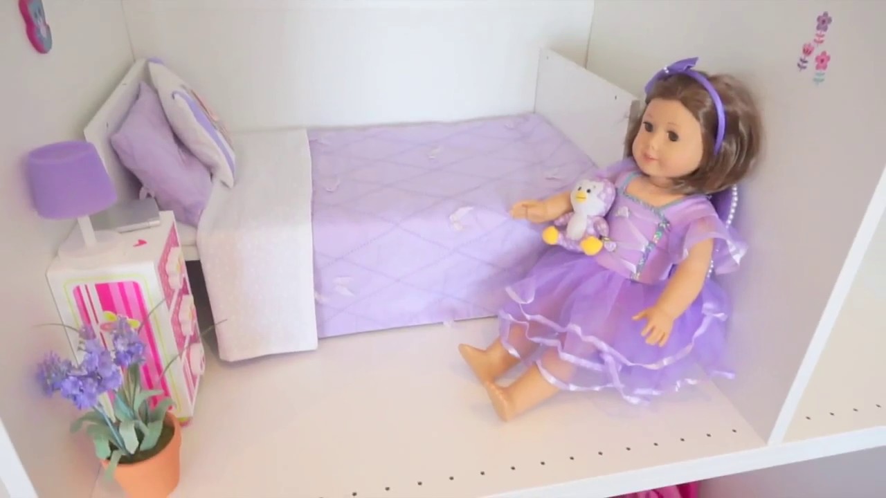 DIY American Girl Doll House - Using Ikea's Pax Wardrobe shelves