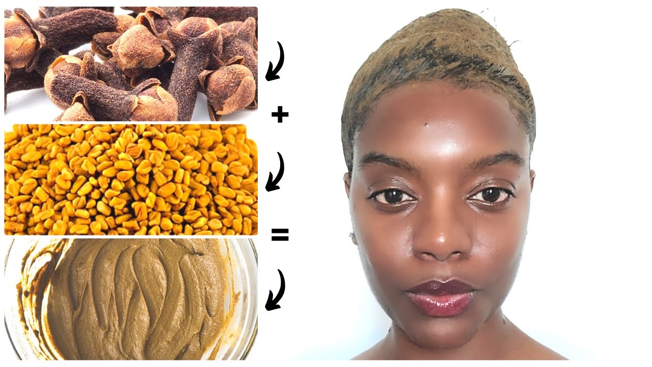 MAKE YOUR HENNA HAIR MASK WITH CLOVES AND FENUGREEK FOR MASSIVE HAIR GROWTH