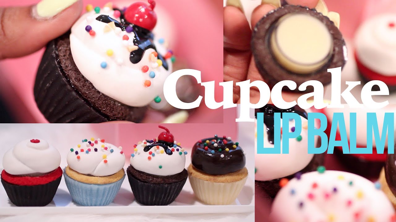 DIY Cupcake Lip Balm - Polymer Clay Tutorial