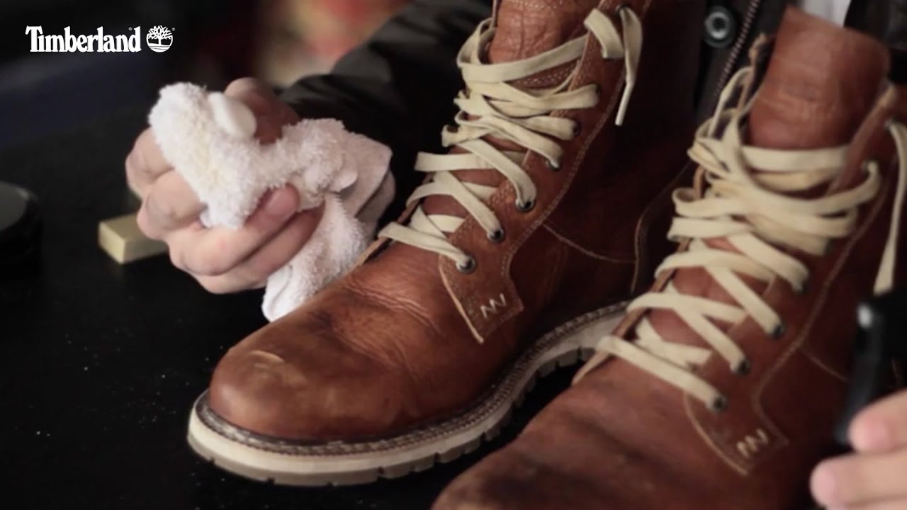 Как почистить кожаные ботинки в стиле Timberland