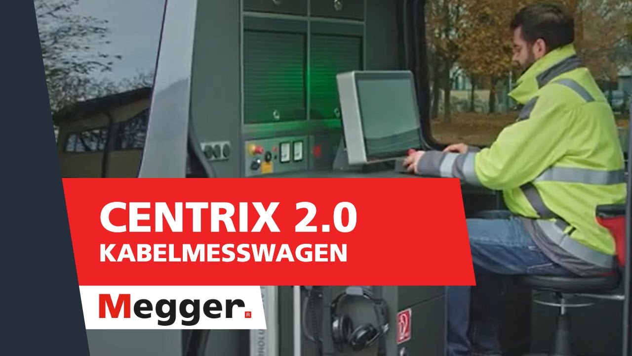 Megger Centrix 2.0 Kabelmesswagen | Kabelfehlerortung