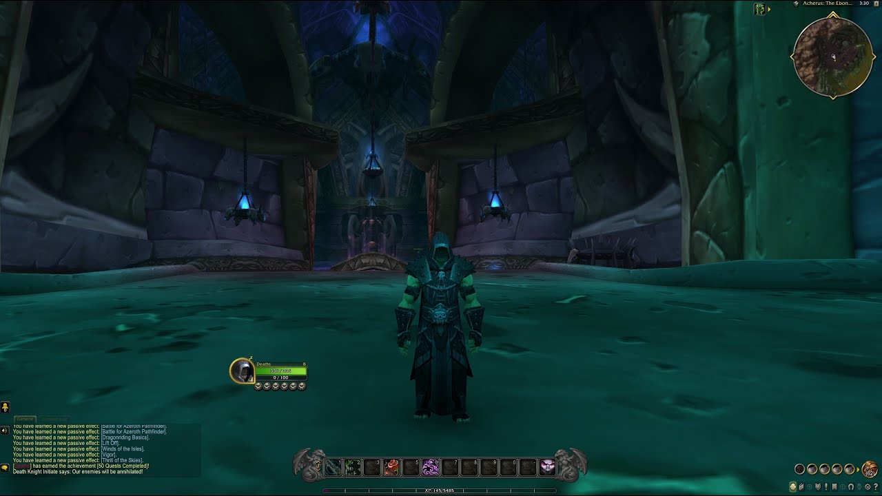 World of Warcraft 2023   Uncut Death Knight Starting Zone Gameplay PC UHD 4K60FPS