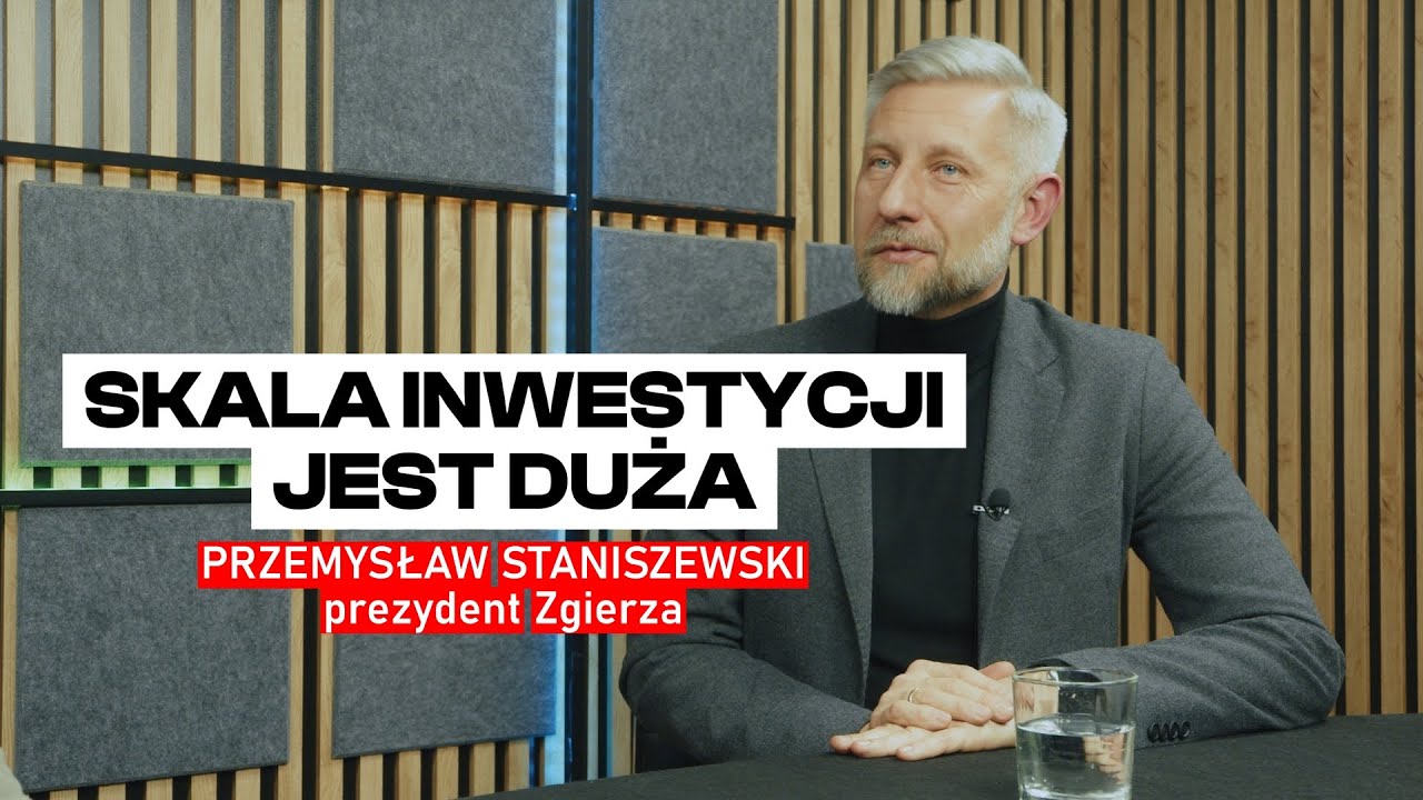 Zgierz 2026: inwestycje, tramwaj 46, drogi i śmieci. Rozmowa z prezydentem.